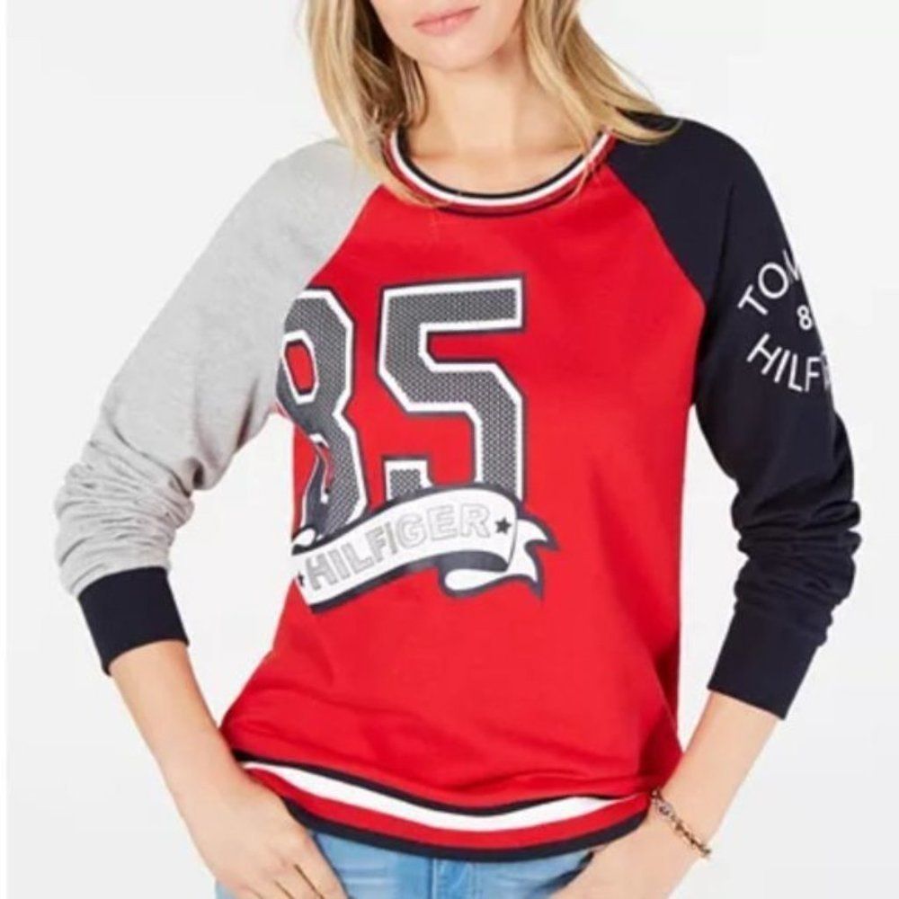 Tommy Hilfiger 85 Colorblocked Sweatshirt, NWT